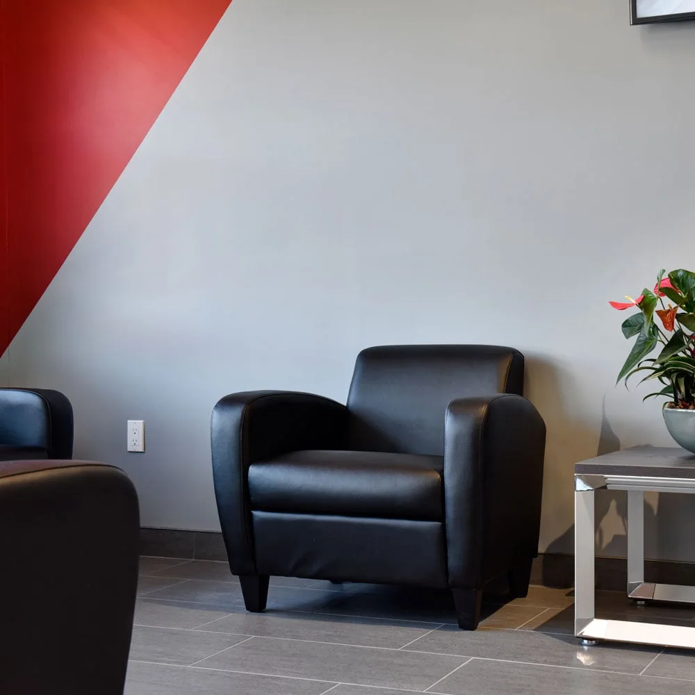 Ezobord Full Sheet acoustic panels in several solid colors on a wall.