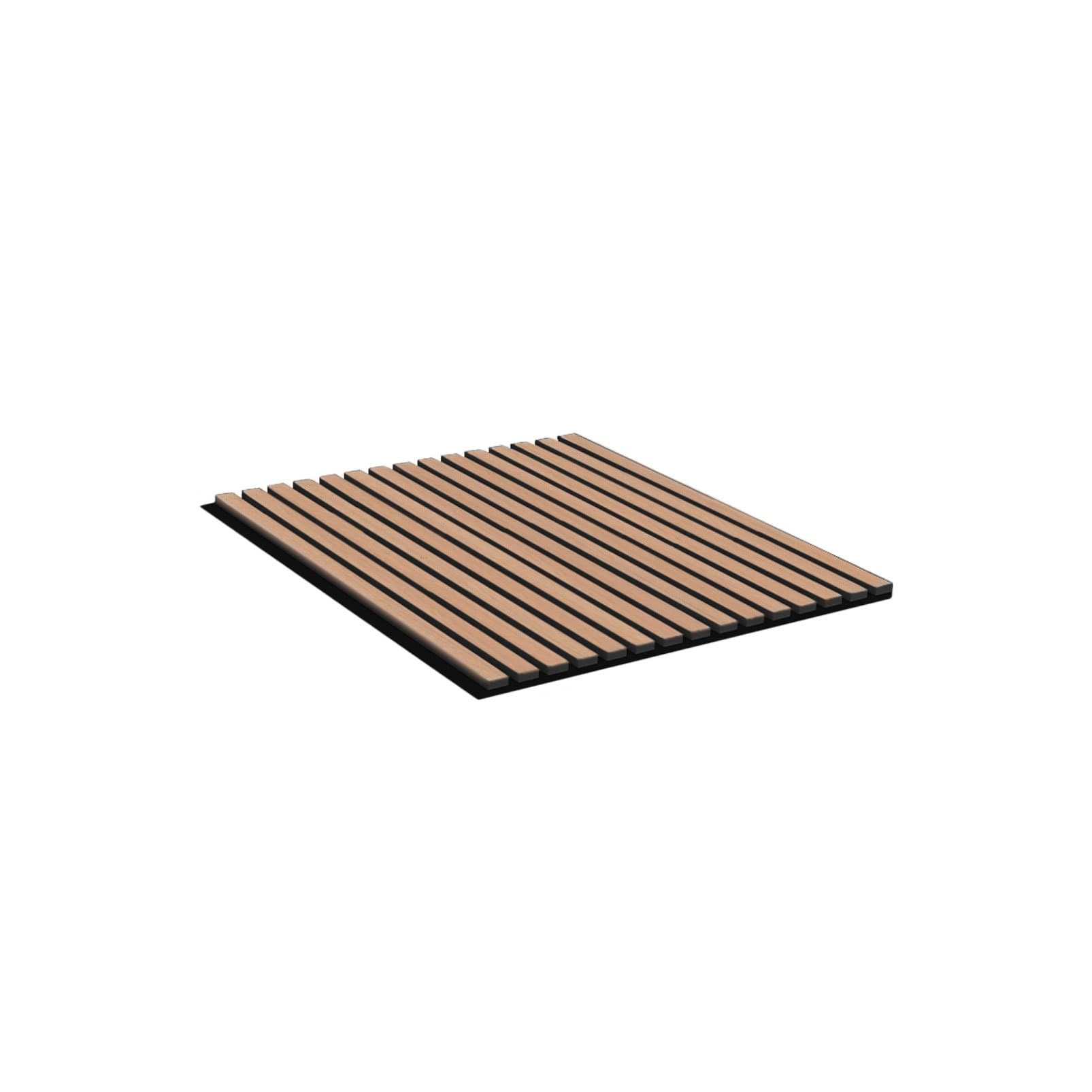 Akutiles Classic Oak Acoustical material sample.