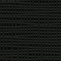 A textile-inspired laminate pattern in black tones, defined by fine interlaced lines and softly irregular woven detail