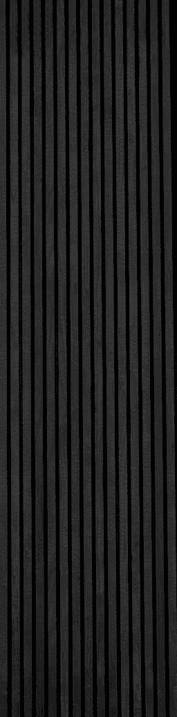 Akupanel Black Ash Black Acoustical material sample.