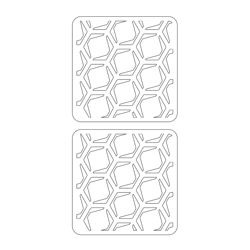 Ezobord Work Zone Divider Modular Hive Tier B acoustic product image.