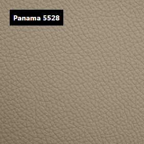 Dani Leather Panama 5528 White Leather material sample.