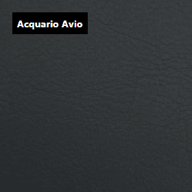 Dani Leather Acquario Avio Blue Leather material sample.