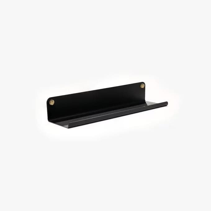 Akupanel Contract Accessory Wide Shelf 20.4 Black Acoustical material sample.