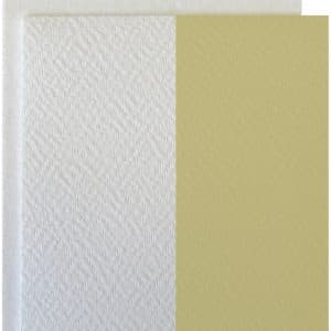 Novelio Acoustiver Crepi T3011CY White Acoustical material sample.