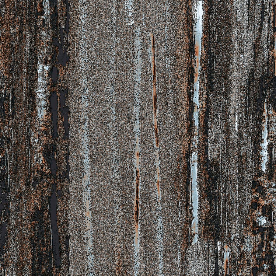 A woodgrain laminate pattern in balanced neutral and mid-tone hues, defined by natural grain movement and layered tonal variation