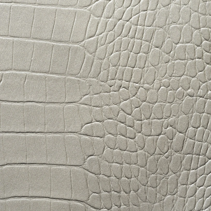 Ecodomo Moon Crocodile Leather material sample.