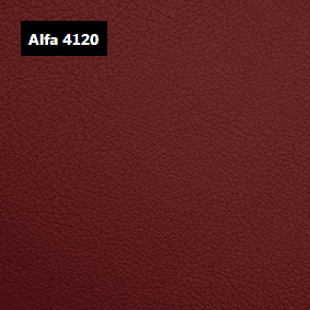 Dani Leather Alfa 4120 Red Leather material sample.