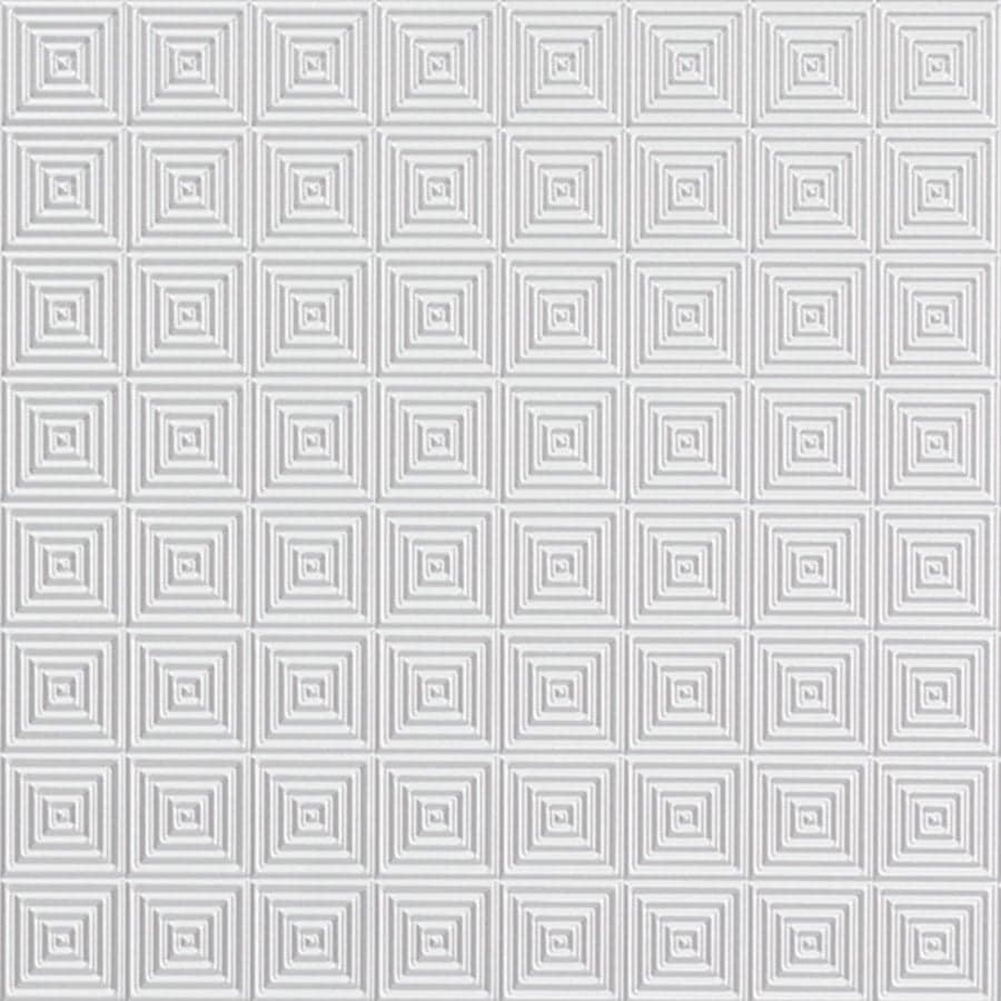 MirroFlex Quadro White Thermoplastic Wall Panels material sample.