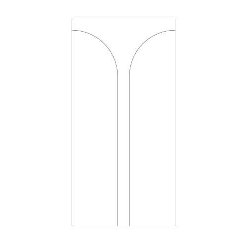 Ezobord Ezo on Ezo Arches Tier B Customizable Color Options Acoustical material sample.