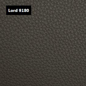 Dani Leather Lord 9180 Black Leather material sample.