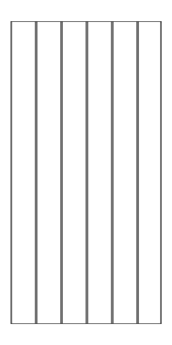 Ezobord Carve Picket Tier A Customizable Color Options Acoustical material sample.