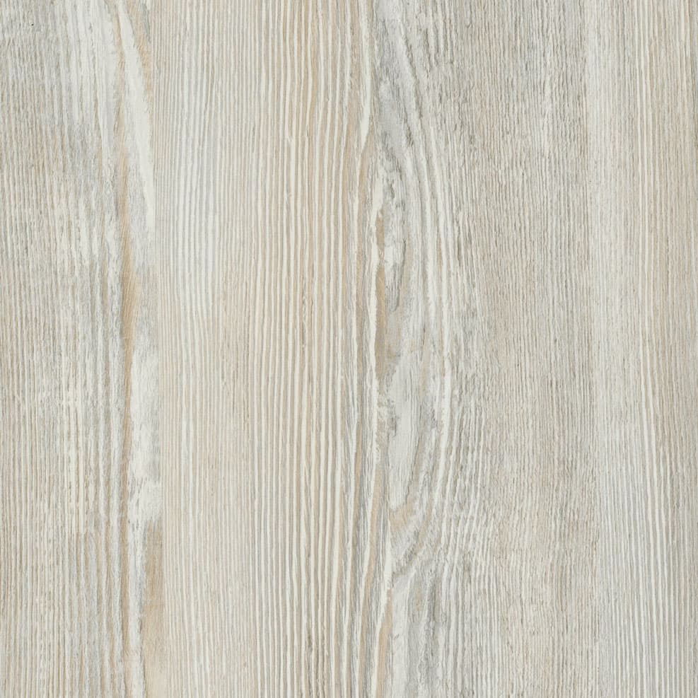 A woodgrain laminate pattern in balanced neutral and mid-tone hues, defined by natural grain movement and layered tonal variation