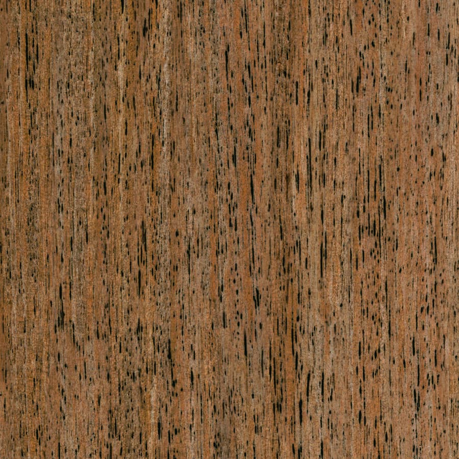 An abstract laminate pattern in brown tones, defined by layered marks, tonal variation, and restrained visual movement