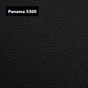 Dani Leather Panama 5300 Black Leather material sample.