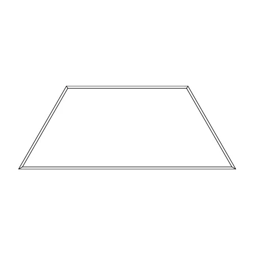 Ezobord Geo Tiles Trapezoid acoustic product image.
