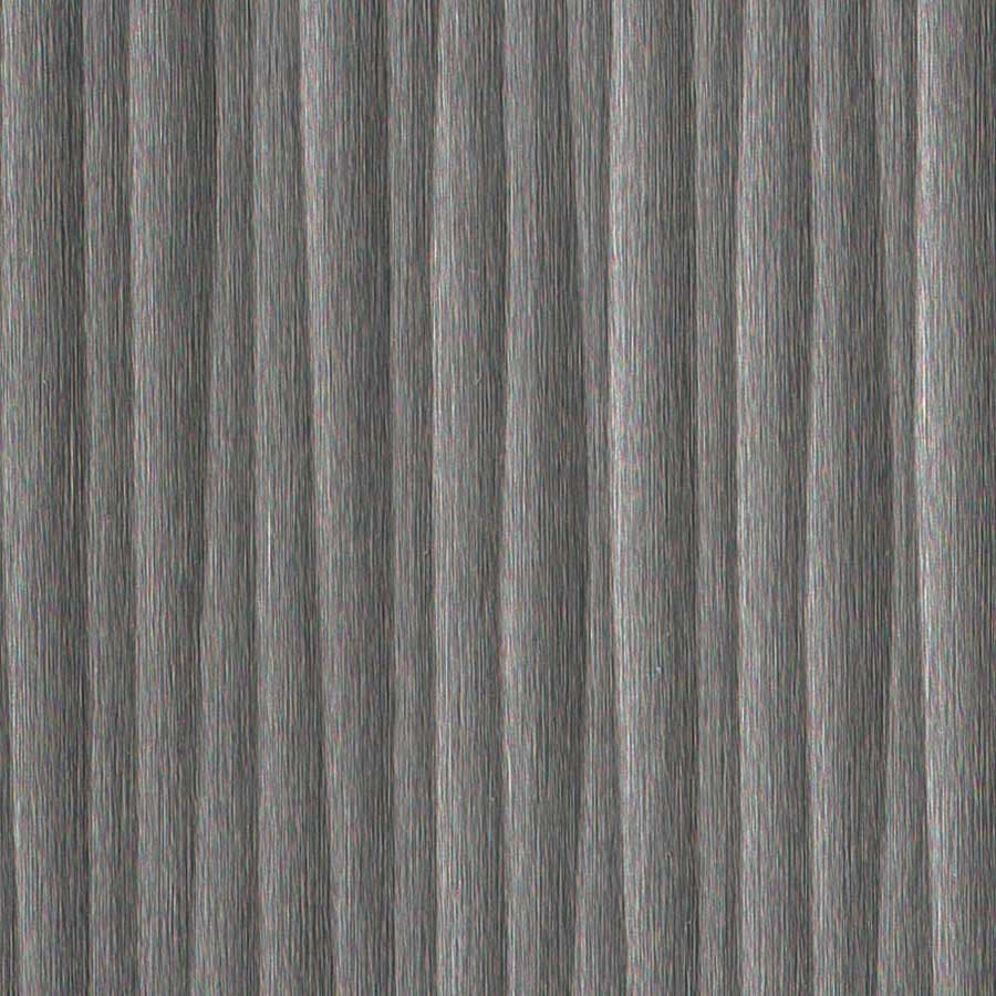 NuMetal Brushed Stainless Reeds Aluminum Laminate material sample.