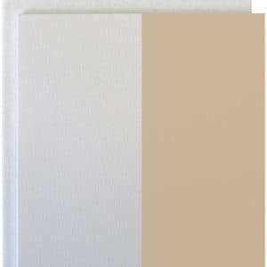 Novelio Acoustiver Smooth GV190CY White Acoustical material sample.