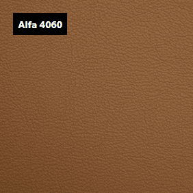 Dani Leather Alfa 4060 Brown Leather material sample.