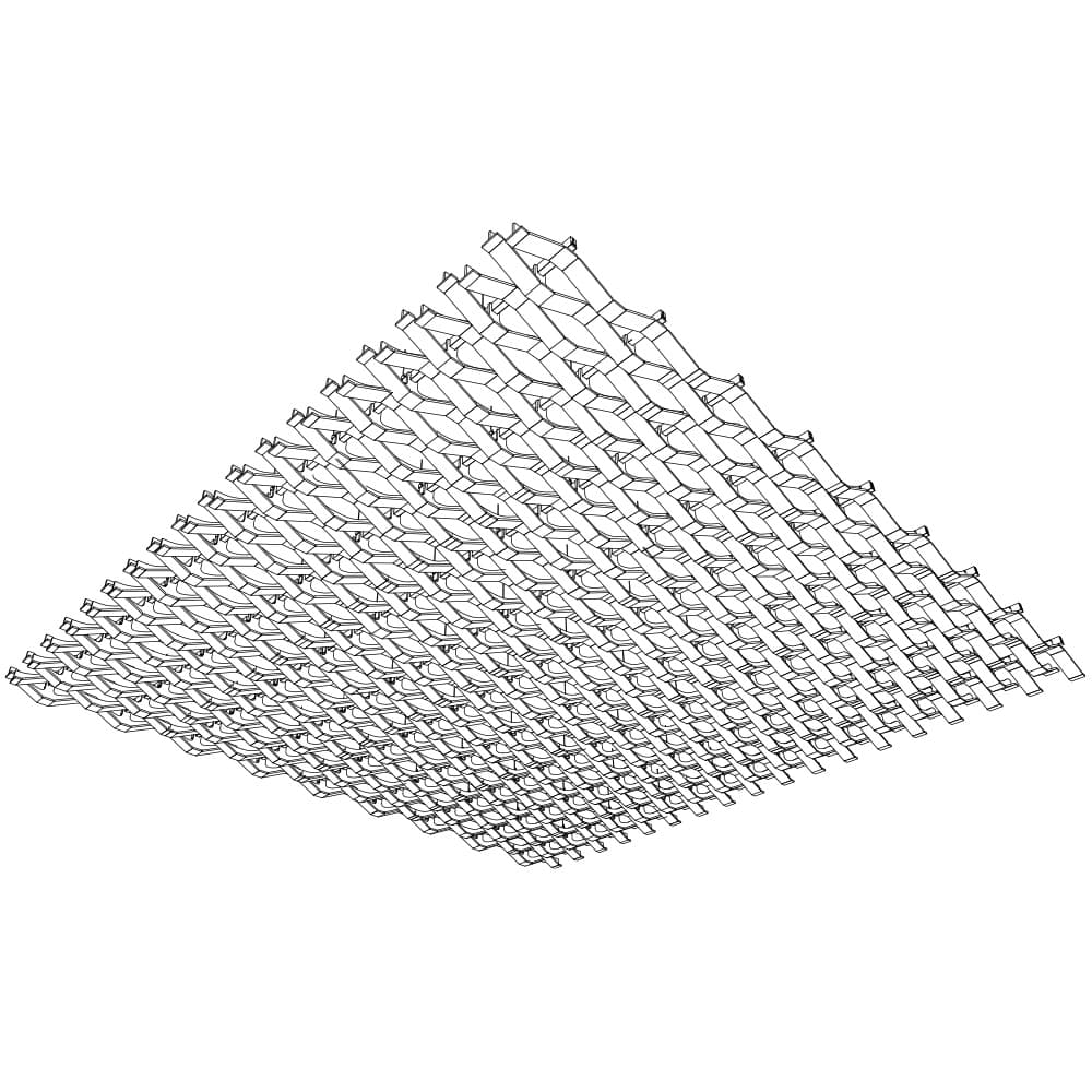Ezobord Amplitude Weave Customizable Color Options Acoustical material sample.