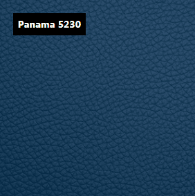 Dani Leather Panama 5230 Blue Leather material sample.