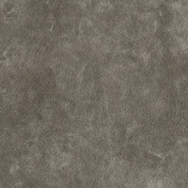 An abstract laminate pattern in gray tones, defined by layered marks, tonal variation, and restrained visual movement