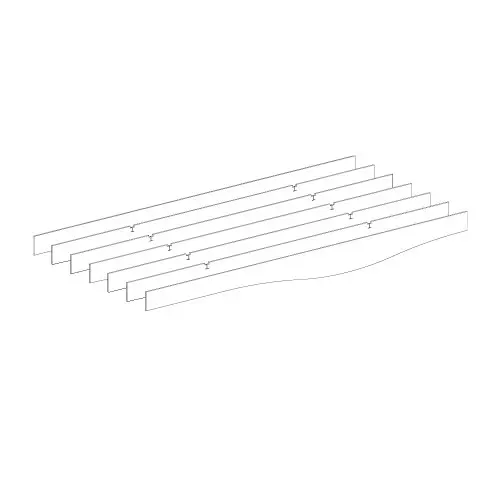 Ezobord Baffle Cloud Aalto Customizable Color Options Acoustical material sample.
