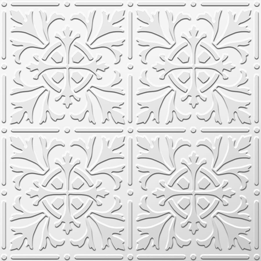 MirroFlex Merlin White Thermoplastic Wall Panels material sample.