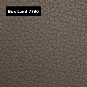 Dani Leather Box Land 7736 Leather material sample.
