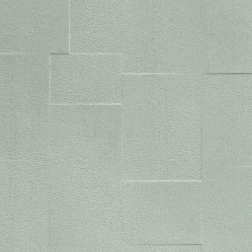 A textile-inspired laminate pattern in green tones, defined by fine interlaced lines and softly irregular woven detail