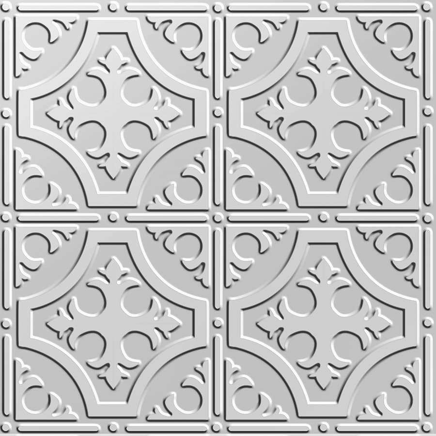 MirroFlex Camelot White Thermoplastic Wall Panels material sample.