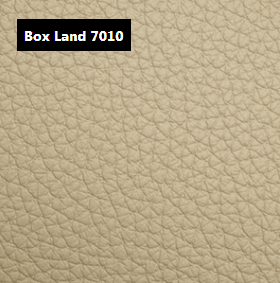Dani Leather Box Land 7010 Leather material sample.