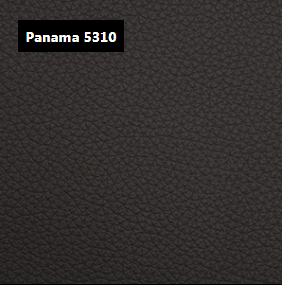 Dani Leather Panama 5310 Black Leather material sample.