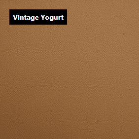 Dani Leather Vintage Yogurt Brown Leather material sample.