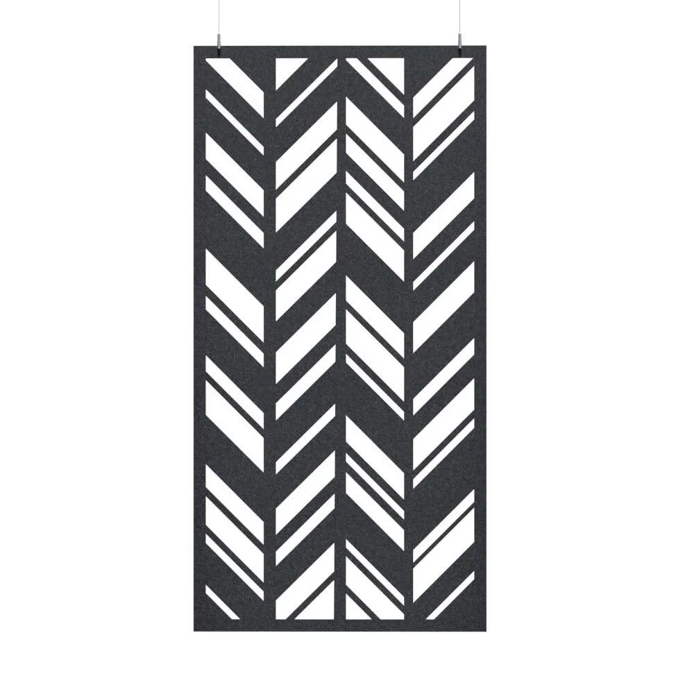 Ezobord Work Zone Divider Chevron Tier A acoustic product image.