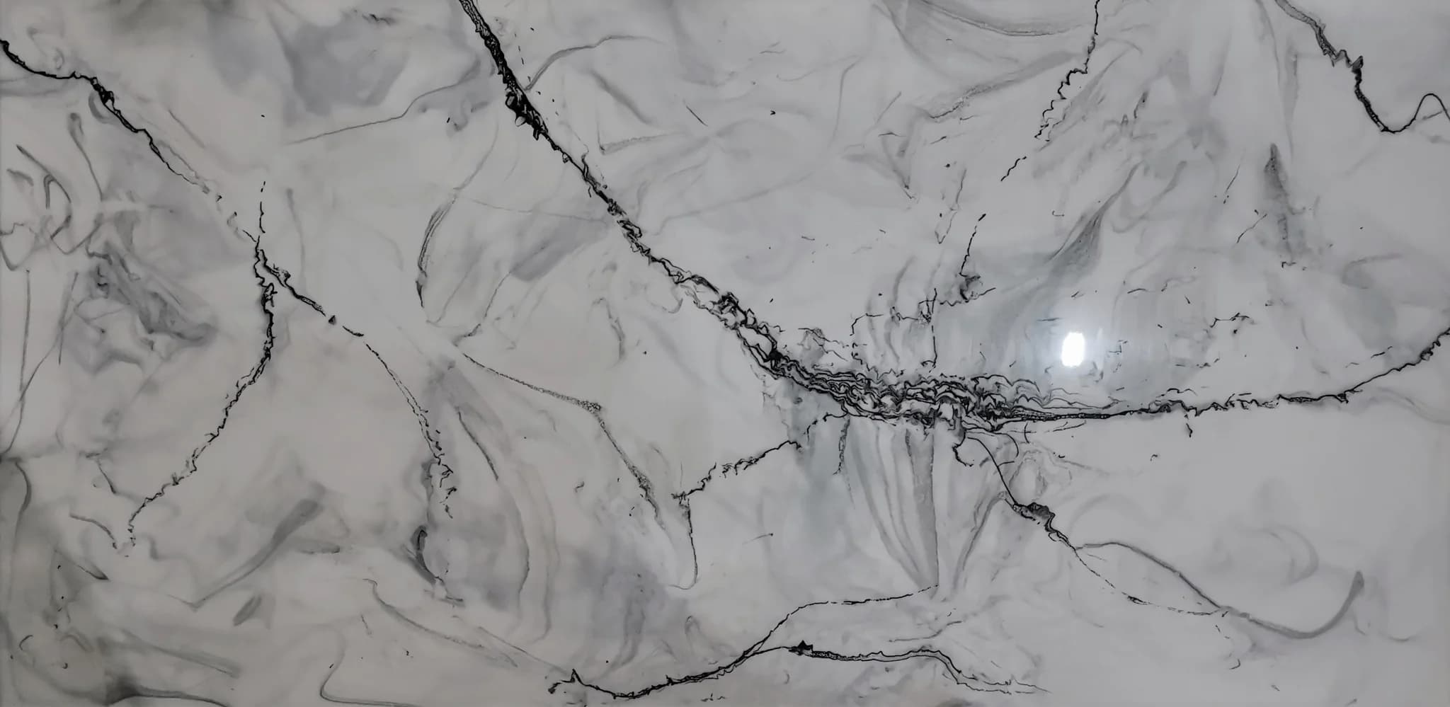 Transonyx Ganden White Onyx material sample.