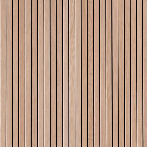 Duchateau Zen Natural Oak Brown Acoustical material sample.