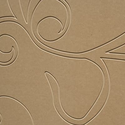 Elements Chelsea Customizable Color Options 3d Carved Panel material sample.