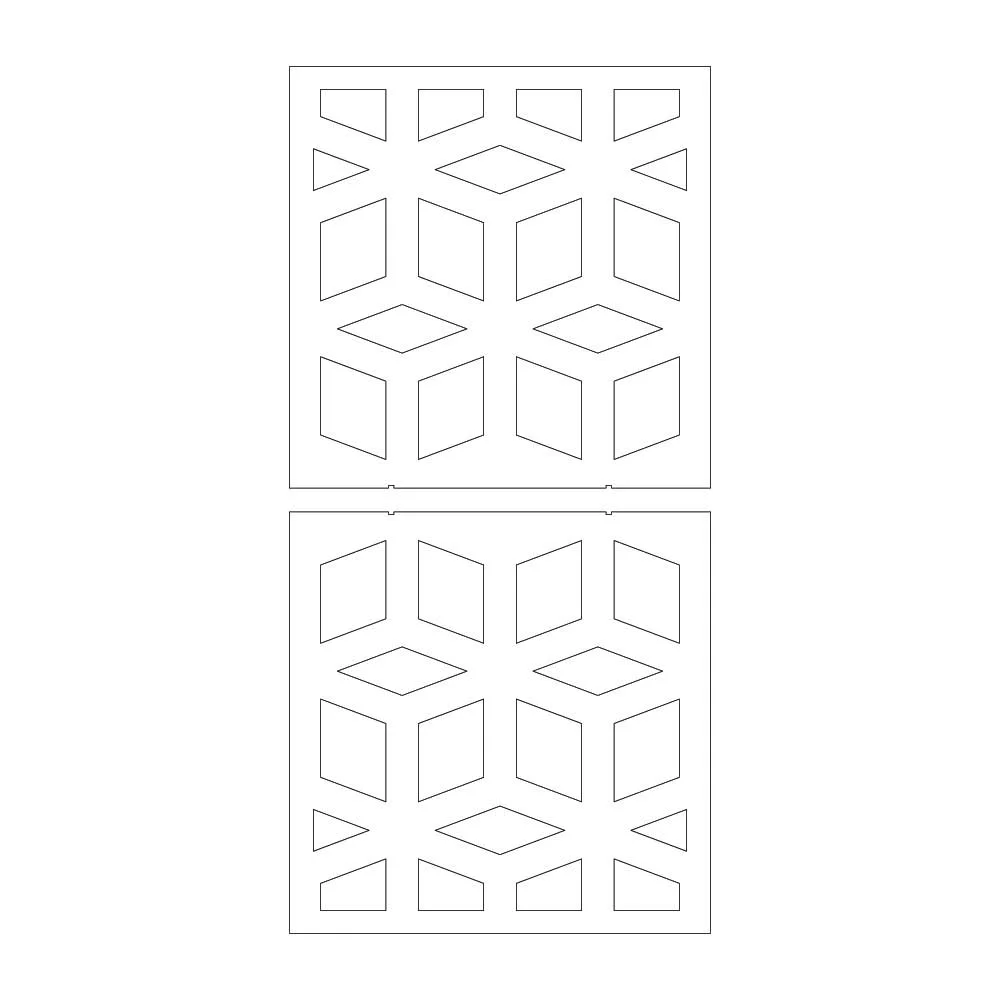 Ezobord Work Zone Divider Modular Cube Tier A acoustic product image.