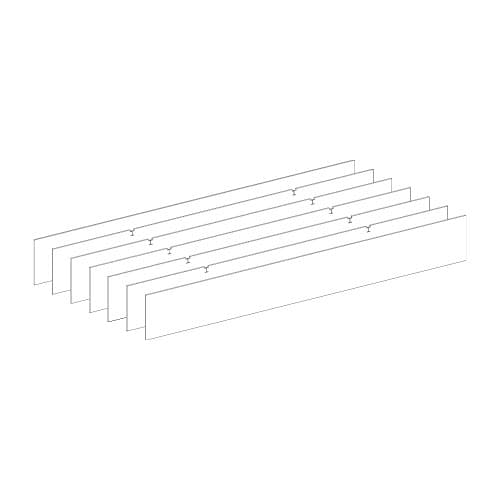 Ezobord Baffle Cloud Veldi Customizable Color Options Acoustical material sample.