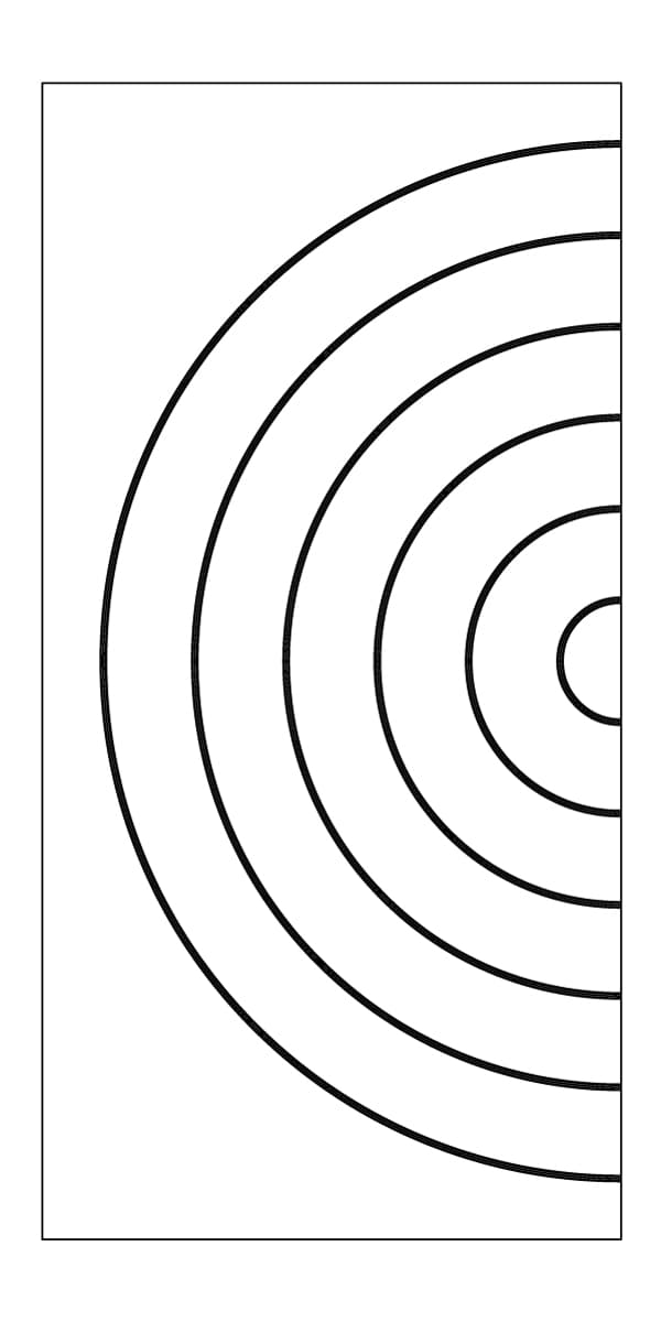 Ezobord Carve Echo Tier D Customizable Color Options Acoustical material sample.