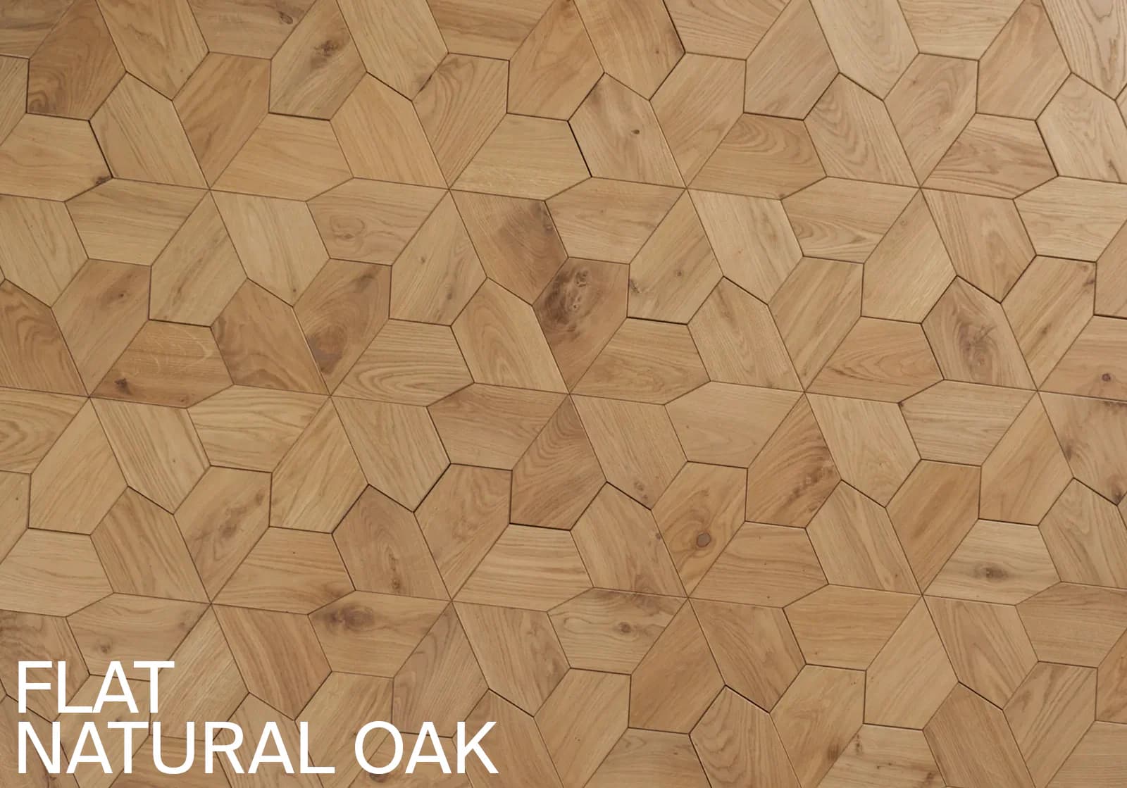 Duchateau Blume Natural Oak wood wall panel swatch.