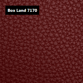 Dani Leather Box Land 7170 Leather material sample.