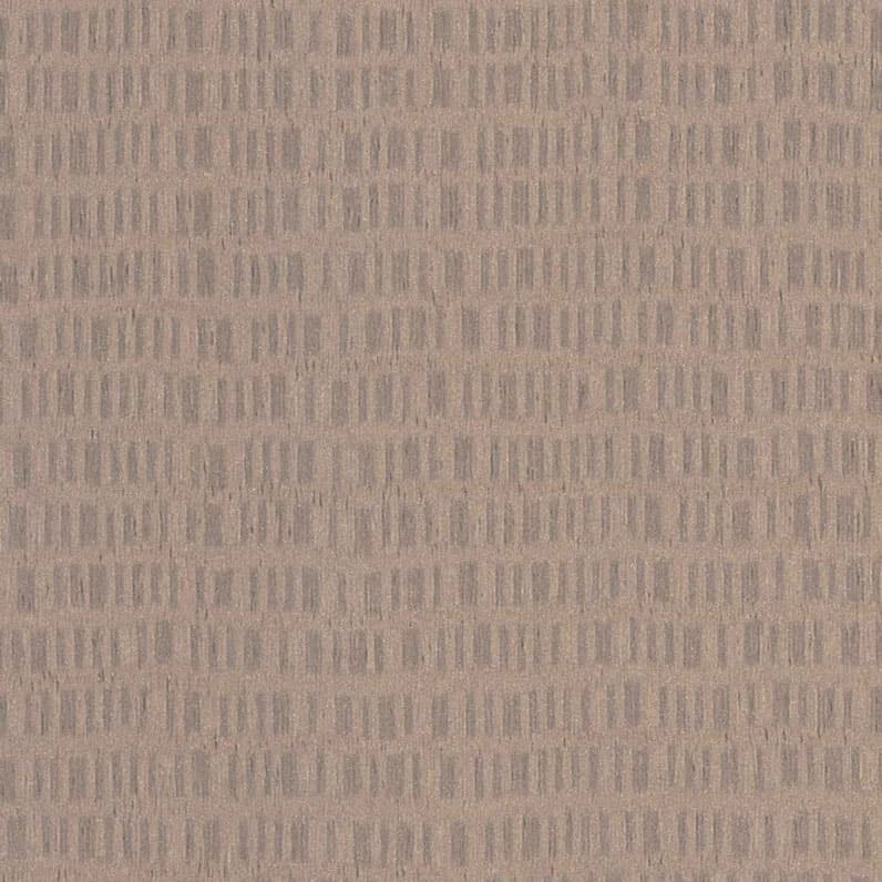 A leather-inspired laminate pattern in brown tones, defined by organic grain, shallow tonal creasing, and tactile visual depth