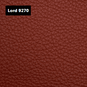 Dani Leather Lord 9270 Red Leather material sample.