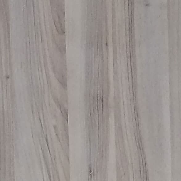 An abstract laminate pattern in balanced neutral and mid-tone hues, defined by layered marks, tonal variation, and restrained visual movement