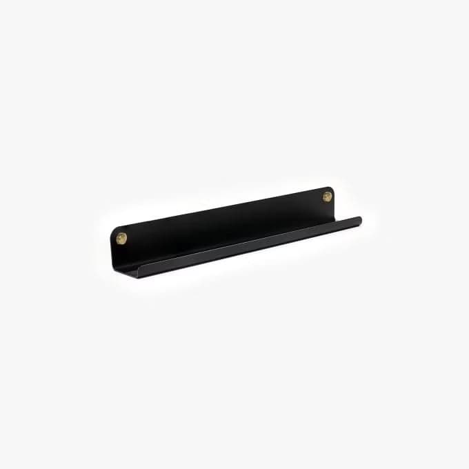 Akupanel Contract Accessory Narrow Shelf 20.4 Black Acoustical material sample.