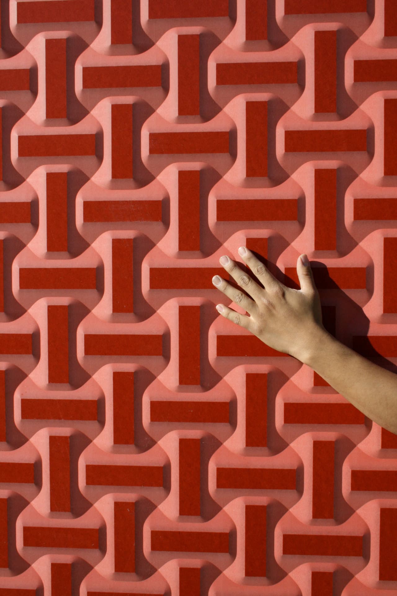 Elements TTT Customizable Color Options 3d Carved Panel material sample.