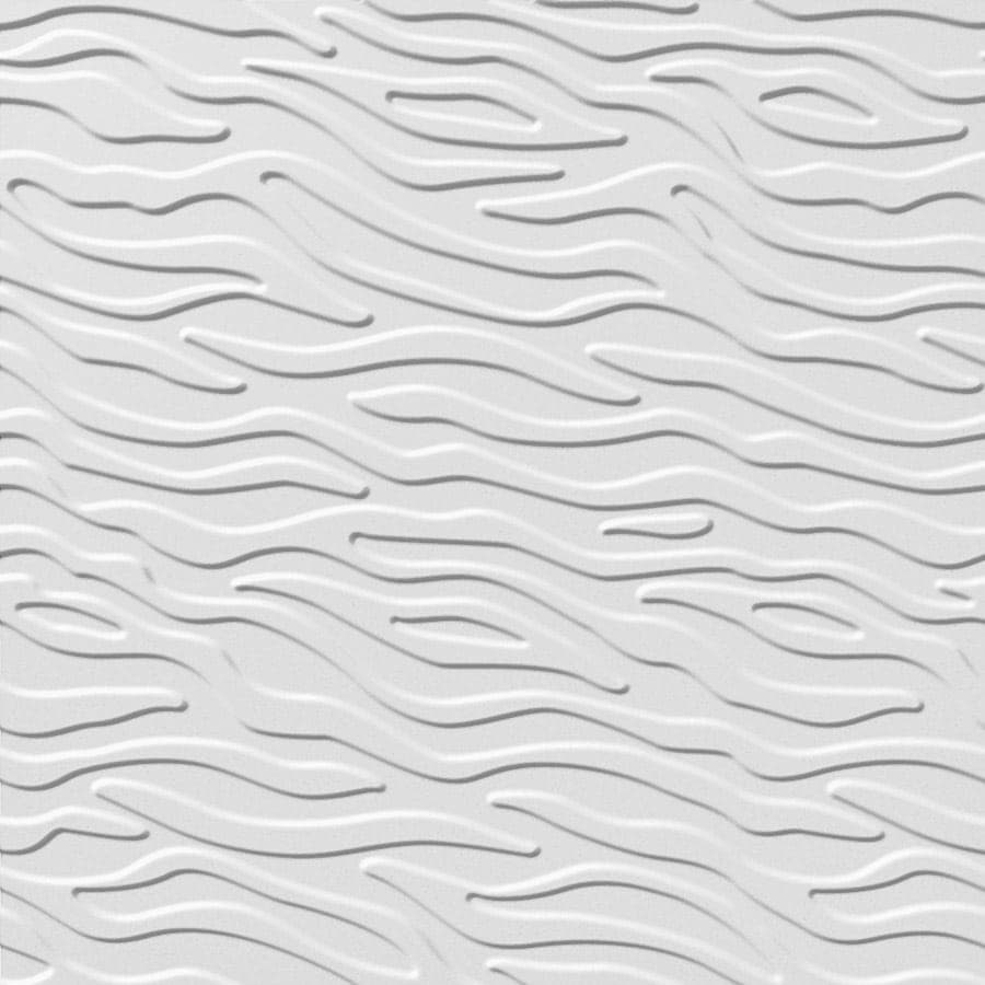 MirroFlex Kelp White Thermoplastic Wall Panels material sample.
