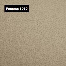 Dani Leather Panama 5030 White Leather material sample.